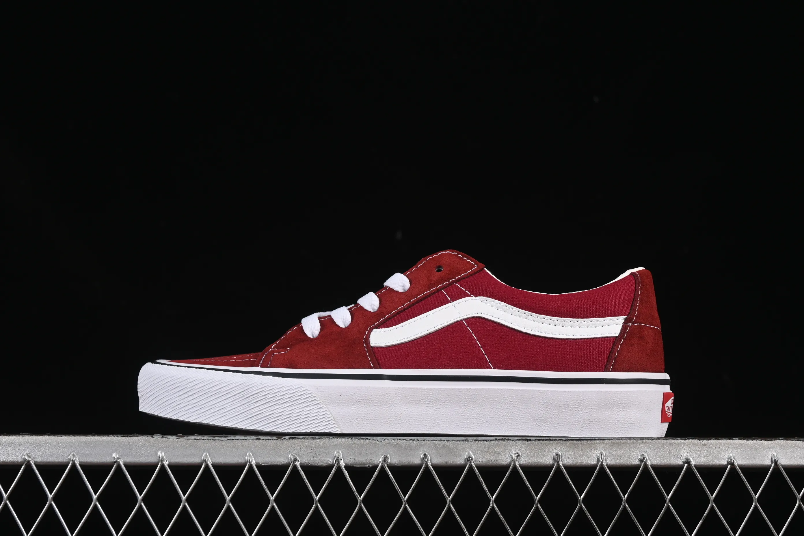 All categories Vans Vans series Vans Low Vans low-top Vans Sk8-Low burgundy non-slip casual skate shoes VN0A4UUK5U7